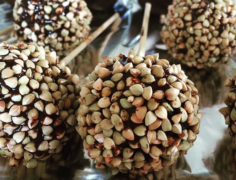 Chocolate Buckwheat Lollipops - by Wicked Wellbeing