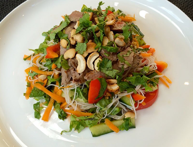 Thai Beef Salad - by Wicked Wellbeing