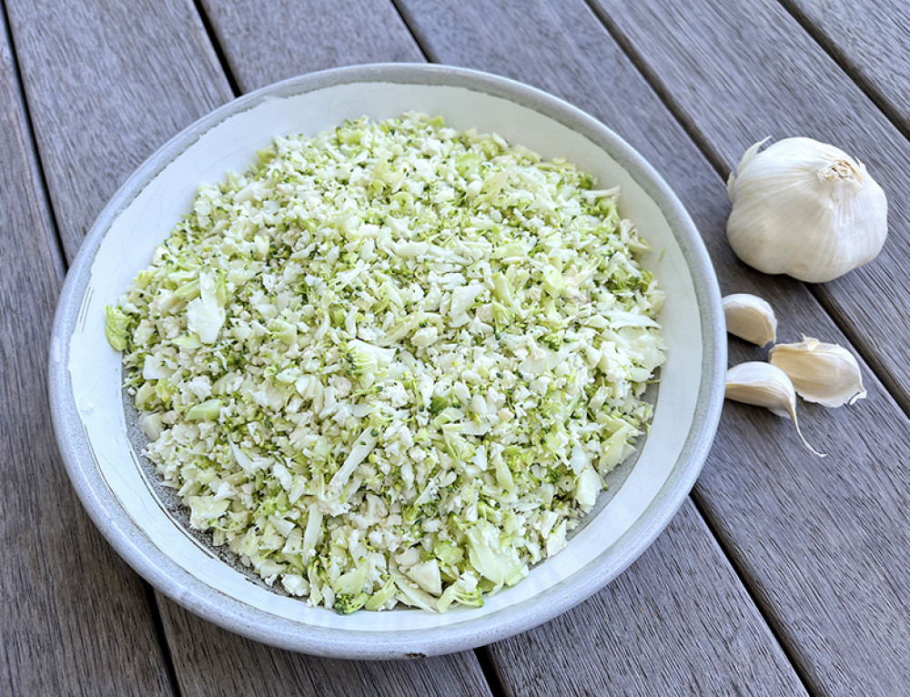 Broccoli & Cauliflower Rice | Quick