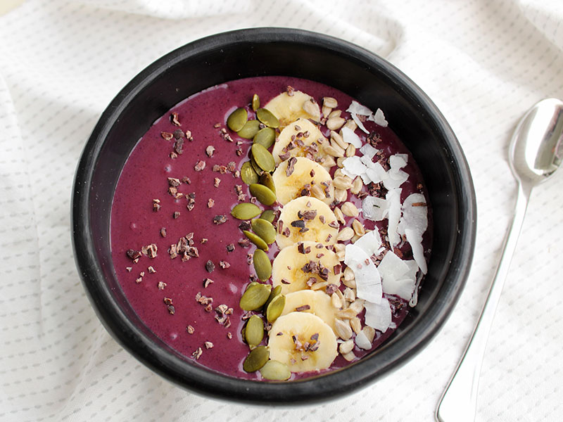 smoothie bowl | healthy recipes | gluten free food