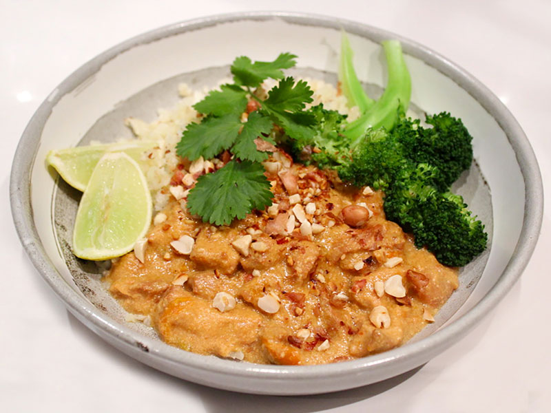 Slow Cooker Chicken Satay